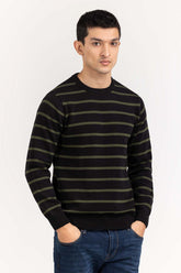 Black Checkered Sweater SWT-FFSHN22-194